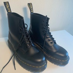 Doc Marten 1460 Bex Platform Black Boot